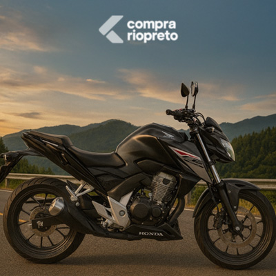 Visual esportivo em destaque na CB 300F Twister Standard na linha 2025 atualizada! CB 300F Twister Standard