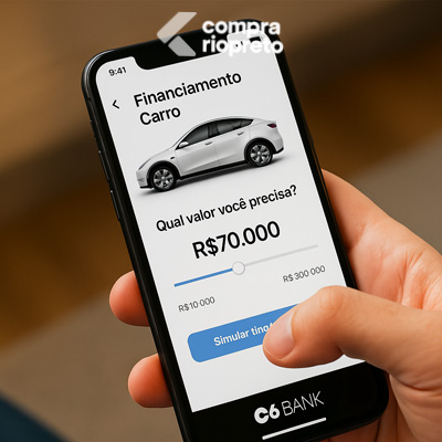 Financiamento carro C6 Bank