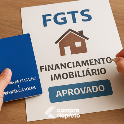 Maior poder de compra ao usar o financiamento com FGTS para reduzir custos do imóvel! Financiamento com FGTS