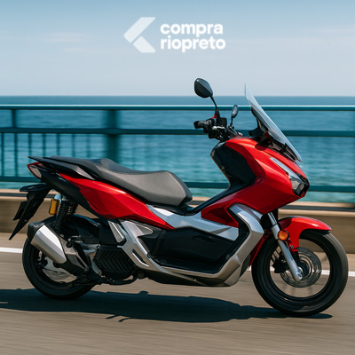 Visual renovado destaca a versatilidade da Honda ADV 2026 nas ruas! Honda ADV 2026