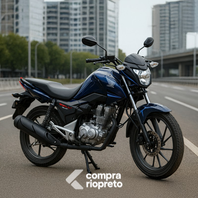 Modernidade para o dia a dia com a Honda CG 160 Fan 2025 em destaque urbano! Honda CG 160 Fan 2025