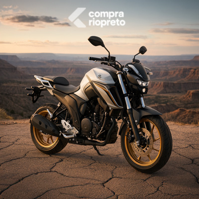 Visual agressivo e moderno destaca a Yamaha Fazer 250 como opção urbana versátil! Yamaha Fazer 250