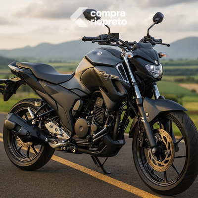 Visual moderno destaca a Yamaha Fazer 250 ABS 2025 com estilo esportivo marcante! Yamaha Fazer 250 ABS 2025
