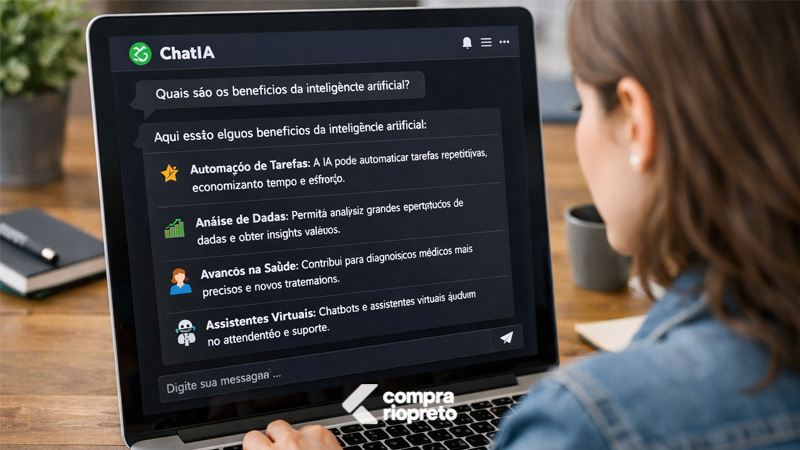 Veja os benefícios da inteligência artificial e como ampliam eficiência, reduzem tarefas repetitivas e apoiam decisões!