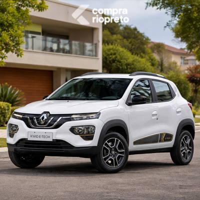Entrada acessível na mobilidade elétrica com o Renault Kwid E-Tech pensado para a cidade! Carros elétricos mais baratos no Brasil