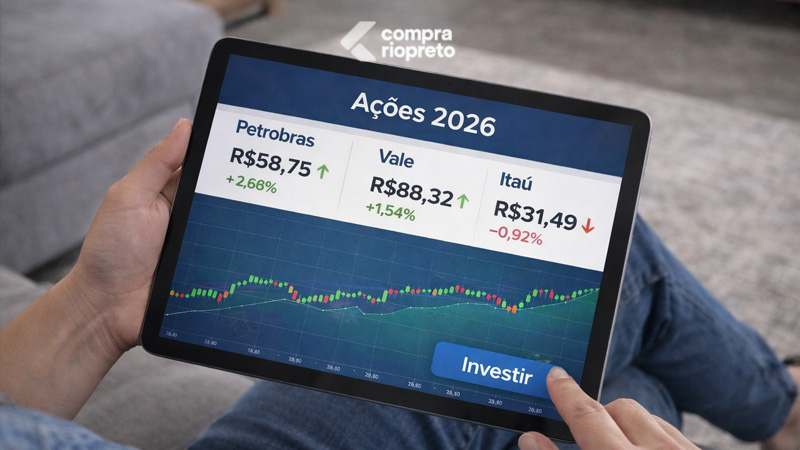 Descubra quais as melhores ações para investimento em 2026 e aprenda como avaliar oportunidades com mais clareza!