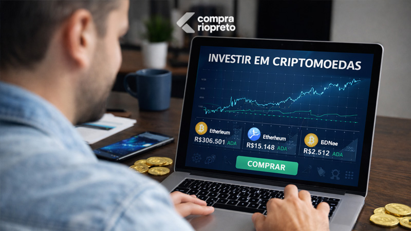 Melhores investimentos em Criptomoedas para quem quer decidir como e por onde investir no Brasil