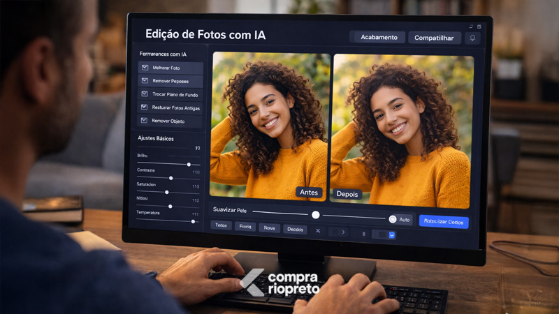 Inteligência artificial para fotografias: melhores ferramentas de IA em 2026
