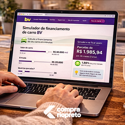 Veja como funciona o simulador de financiamento de carro BV e compare as condições antes de decidir. simulador de financiamento de carro BV