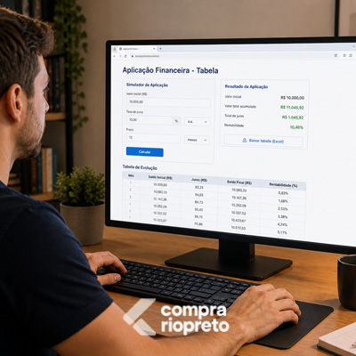 IR sobre aplicação financeira tabela