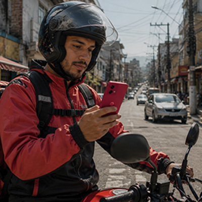 celular para delivery
