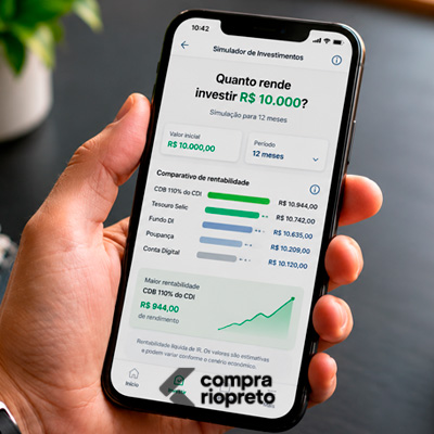 investir 10 mil quanto rende