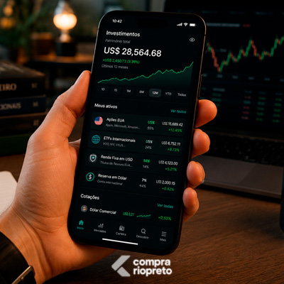 melhor lugar para investir em dólar