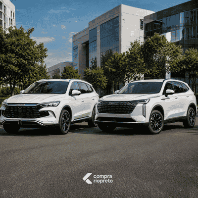 Conheça tudo sobre o BYD Song Pro x Haval H6! BYD Song Pro x Haval H6
