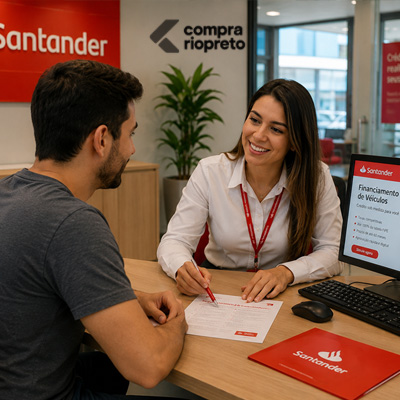 financiamento de carro pelo Santander