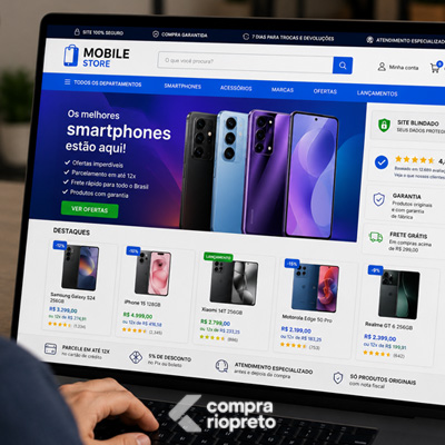 Conheça os sites para comprar celular em 2026! sites para comprar celular